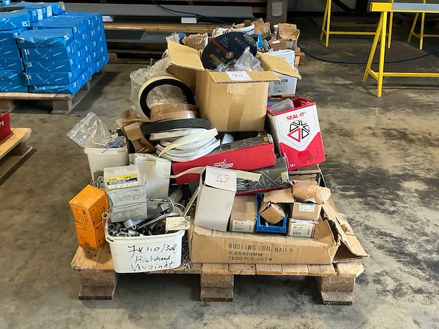 Pallet divers bevestigingsmateriaal - afbeelding 6 van  15