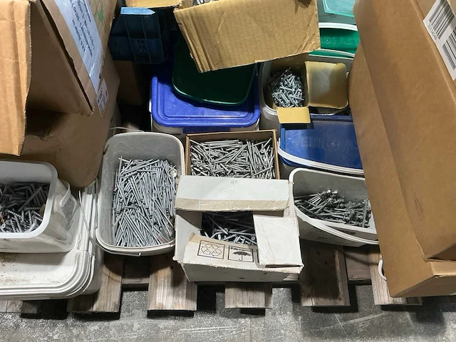 Pallet divers bevestigingsmateriaal - afbeelding 7 van  9