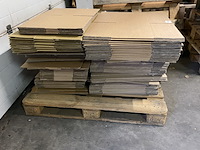 Pallet diverse afmetingen verzenddozen - afbeelding 1 van  2
