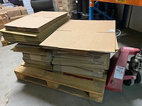 Pallet diverse afmetingen verzenddozen - afbeelding 1 van  4