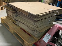 Pallet diverse afmetingen verzenddozen - afbeelding 2 van  4