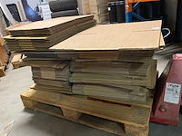 Pallet diverse afmetingen verzenddozen - afbeelding 3 van  4