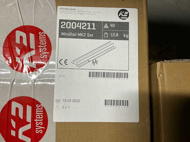 Pallet diverse bouwmaterialen - afbeelding 5 van  6