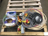 Pallet diverse electrakabel en slangen - afbeelding 2 van  6