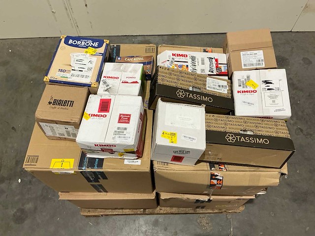 Pallet diverse koffieproducten - afbeelding 1 van  7