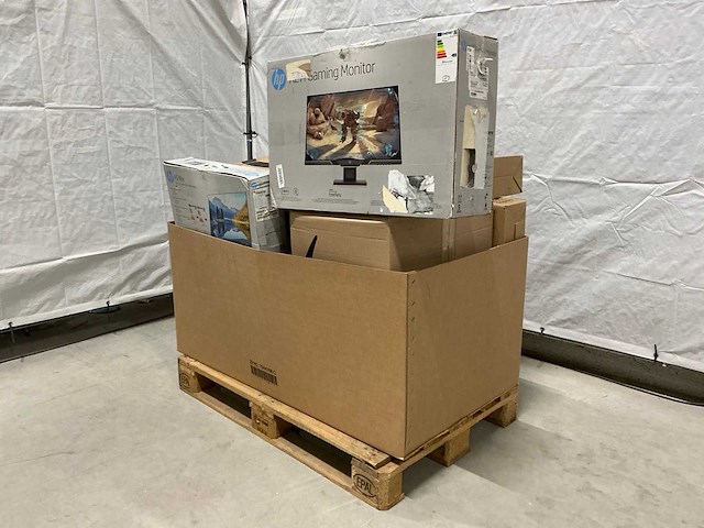 Pallet diverse pc schermen / monitors (10x) - afbeelding 1 van  7