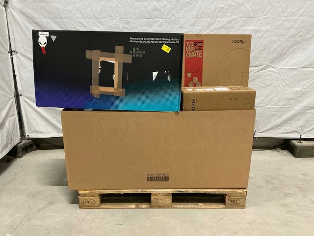 Pallet diverse pc schermen / monitors (10x) - afbeelding 2 van  7