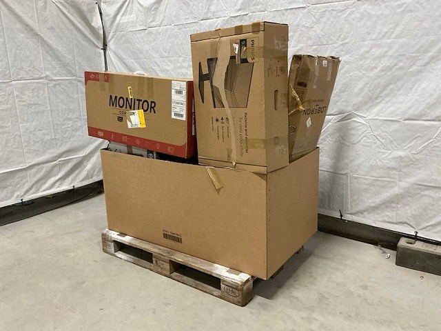 Pallet diverse pc schermen / monitors (12x) - afbeelding 1 van  5