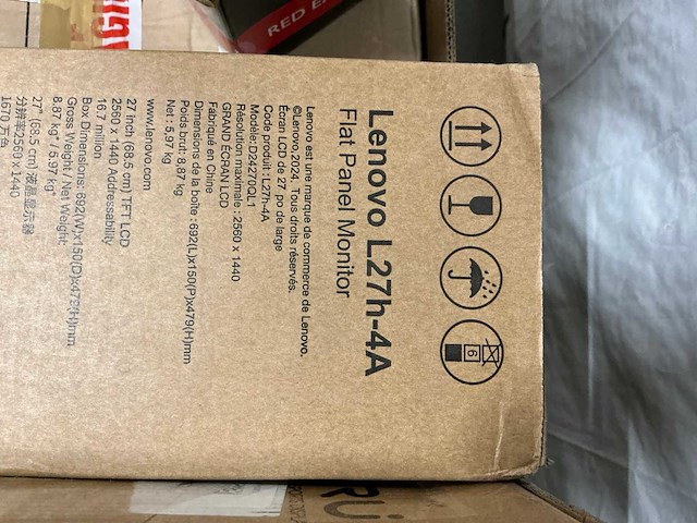 Pallet diverse pc schermen / monitors (12x) - afbeelding 4 van  5