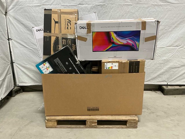 Pallet diverse pc schermen / monitors (12x) - afbeelding 2 van  4