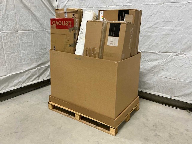 Pallet diverse pc schermen / monitors (13x) - afbeelding 1 van  3