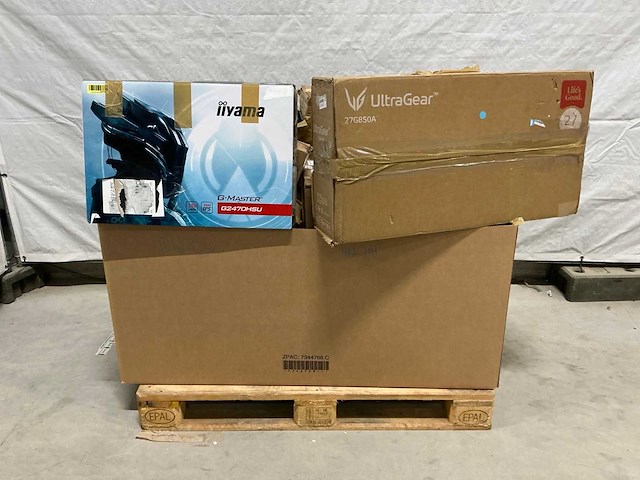Pallet diverse pc schermen / monitors (13x) - afbeelding 2 van  8