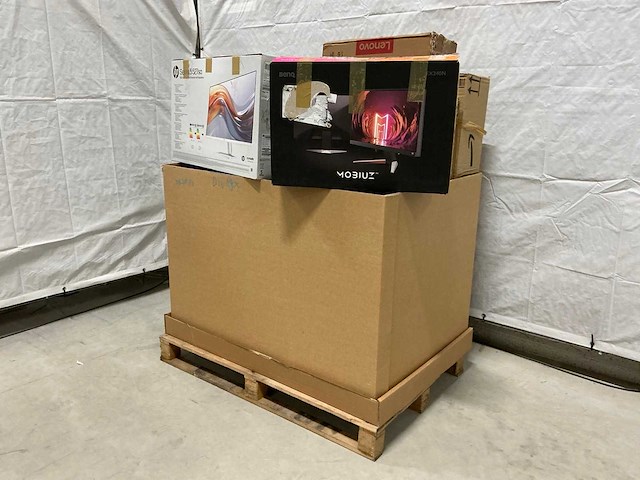 Pallet diverse pc schermen / monitors (14x) - afbeelding 1 van  4