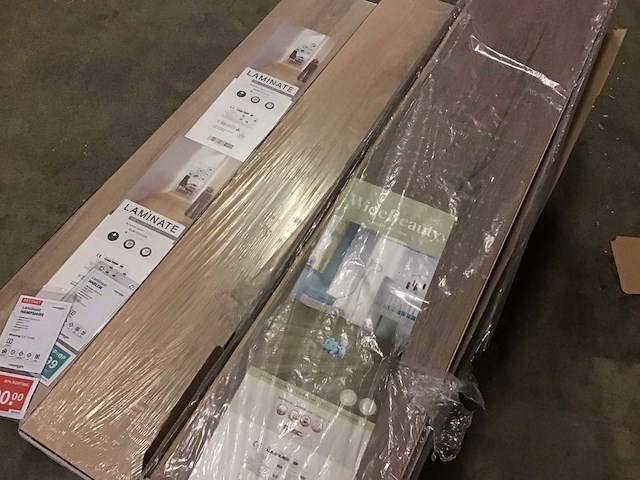 Pallet diverse soorten laminaatvloer - afbeelding 5 van  5