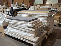 Pallet diverse topbladen voor badmeubels antraciet/betongrijs - afbeelding 1 van  9