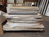 Pallet diverse topbladen voor badmeubels antraciet/betongrijs - afbeelding 2 van  9