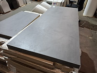 Pallet diverse topbladen voor badmeubels antraciet/betongrijs - afbeelding 6 van  9