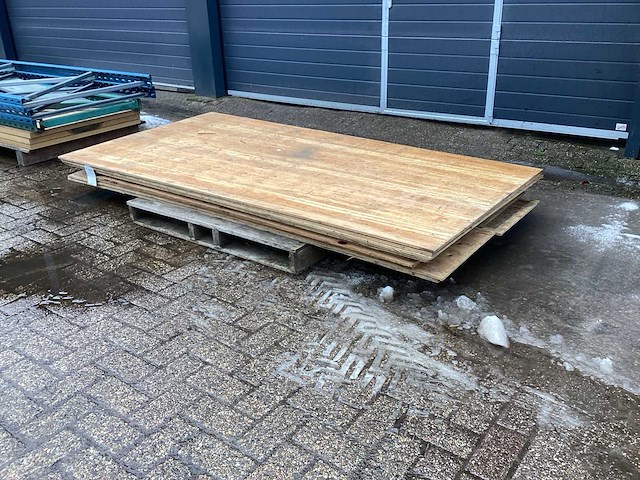 Pallet diverse underlement platen - afbeelding 1 van  5