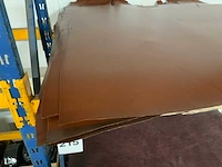 Pallet diverse vellen splitleer (1x) totaal: 28 m2 - afbeelding 2 van  4