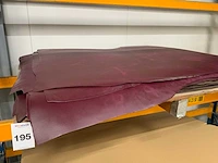 Pallet diverse vellen splitleer (1x) totaal: 66,57 m2 - afbeelding 2 van  3