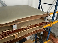Pallet diverse vellen splitleer (3x) totaal: 212 m2 - afbeelding 3 van  4
