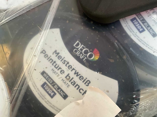 Pallet diverse verf - afbeelding 3 van  6