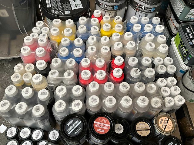 Pallet diverse verf - afbeelding 3 van  11