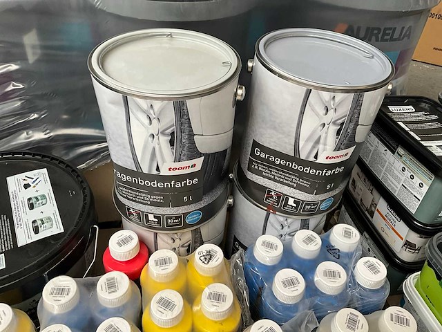 Pallet diverse verf - afbeelding 4 van  11