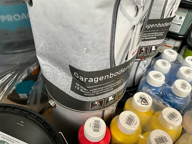 Pallet diverse verf - afbeelding 5 van  11