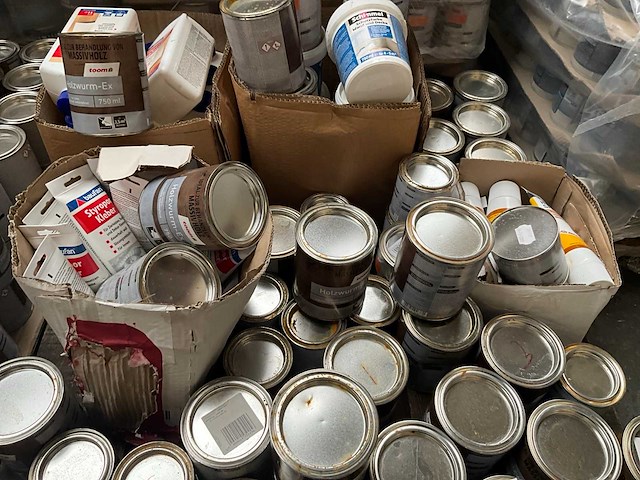 Pallet diverse verf - afbeelding 4 van  7
