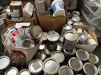 Pallet diverse verf - afbeelding 4 van  7