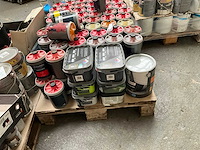 Pallet diverse verf - afbeelding 3 van  10