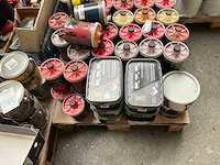 Pallet diverse verf - afbeelding 4 van  10