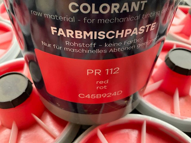 Pallet diverse verf - afbeelding 8 van  10