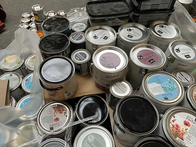 Pallet diverse verf - afbeelding 5 van  8