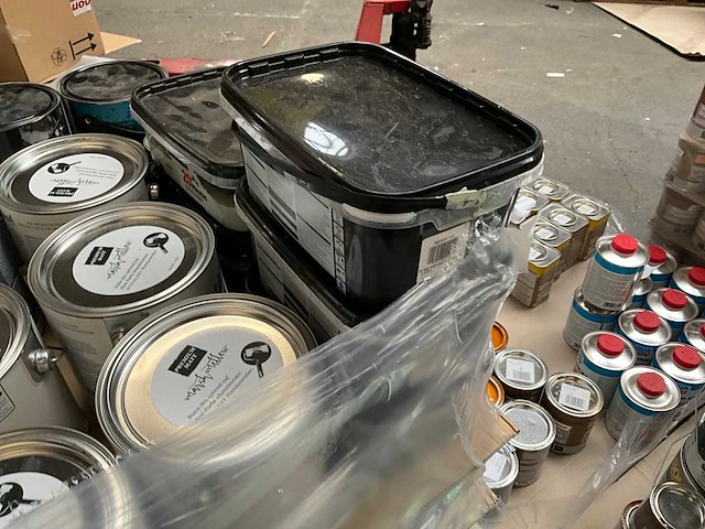 Pallet diverse verf - afbeelding 7 van  8
