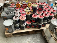 Pallet diverse verf - afbeelding 2 van  10