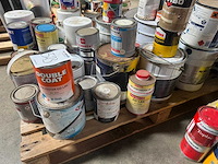 Pallet diverse verf - afbeelding 7 van  8
