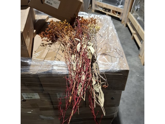 Pallet droogbloemen, multicolor - afbeelding 6 van  6