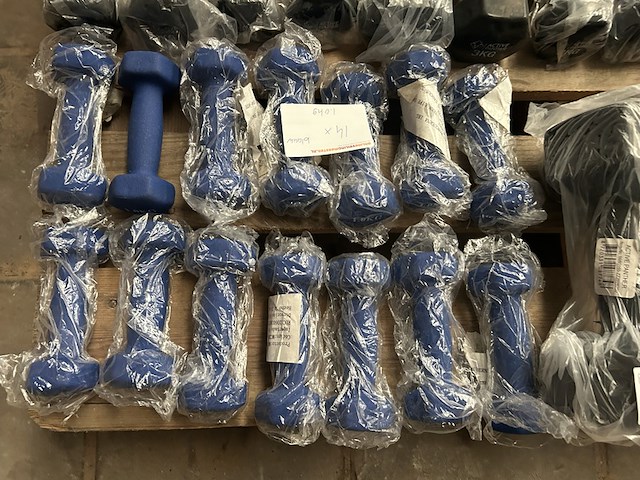 Pallet dumbbells (ca. 45x) - afbeelding 4 van  11
