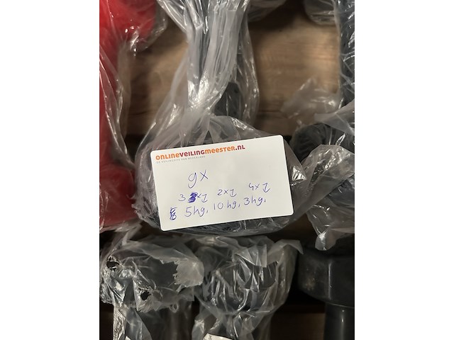 Pallet dumbbells (ca. 45x) - afbeelding 10 van  11