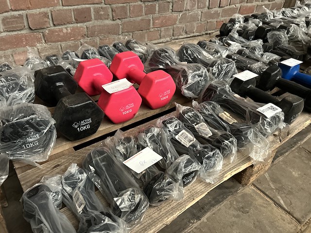 Pallet dumbbells (ca. 45x) - afbeelding 3 van  10