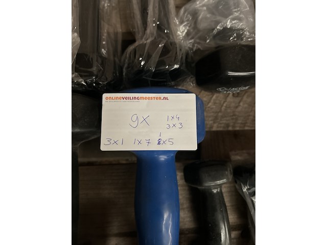 Pallet dumbbells (ca. 45x) - afbeelding 6 van  10