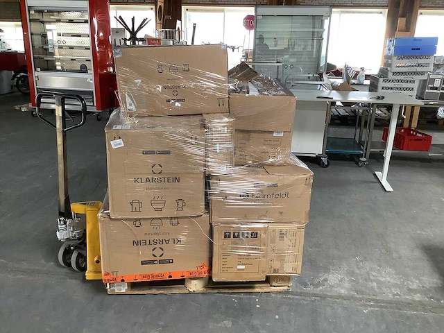 Pallet elektriciteit apparaten - return goods - afbeelding 1 van  8