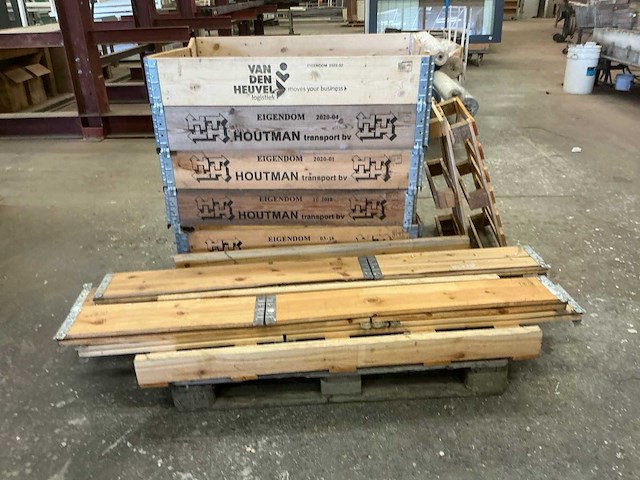 Pallet en palletrand (6x) - afbeelding 1 van  2