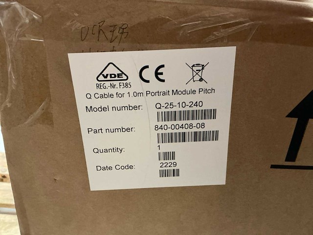 Pallet enphase q cable 1-fase aansluitkabel omvormer (3x) - afbeelding 4 van  9