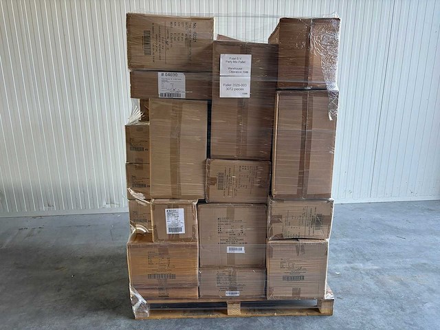Pallet feestartikelen - afbeelding 1 van  2