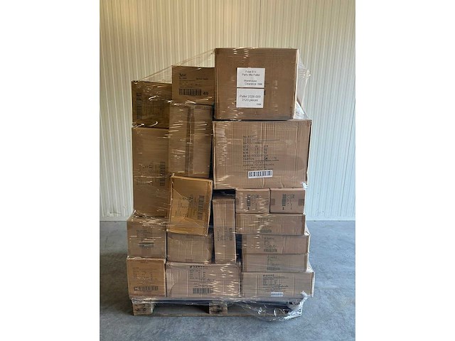 Pallet feestartikelen - afbeelding 1 van  2