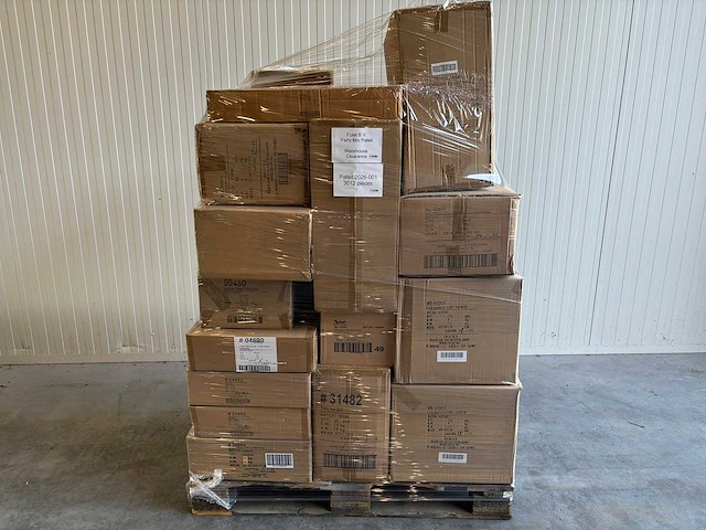 Pallet feestartikelen - afbeelding 1 van  2