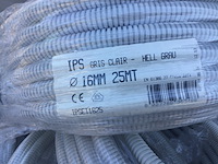 Pallet flexibele elektriciteits buizen ips, 16mm, grijs - afbeelding 2 van  3